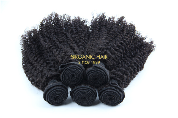 Brazilian virgin human hair extensions 